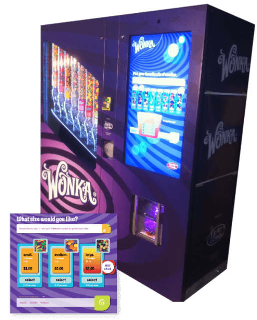Nestle Touchscreen Vending Machine